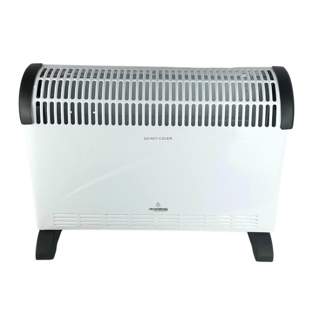 Обігрівач конвектор Crownberg CB-2000 електричний 2000 Вт білий, фото 1