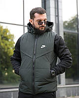 Чоловіча жилетка Nk олива  4   ПП8015