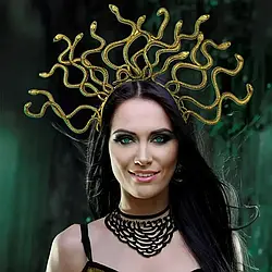Корона для костюму Медуза Горгона – ідеальна для Хелловіну та фотосесій