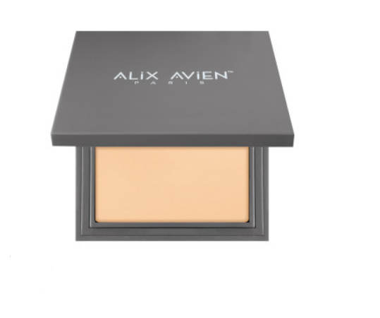 Шовковиста компактна пудра ALIX AVIEN, 04 Light Ivory, 9,5 г (тон світлий колір слонової кістки), фото 1