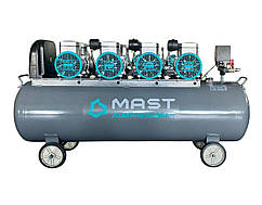 Безмасляний поршневий компресор Mast MOF1680/4x1500-160L