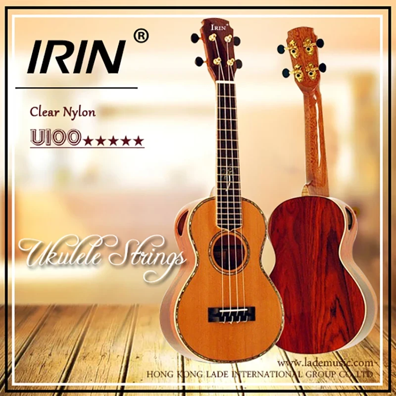 Струни IRIN U100 для укулеле (нейлон), фото 1