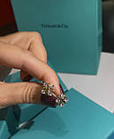 Сережки Тіффані Срiбло 925  Гравірування Tiffany, фото 2