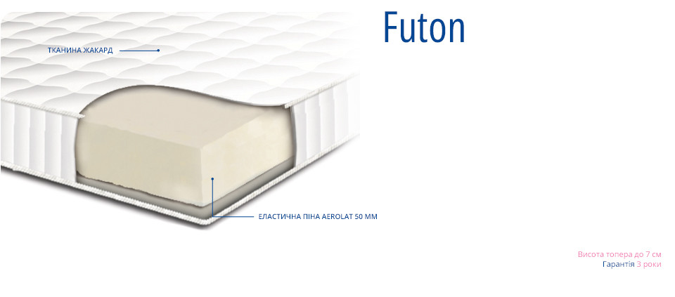 Матрац FUTON 140х190 СонЛайн, фото 1