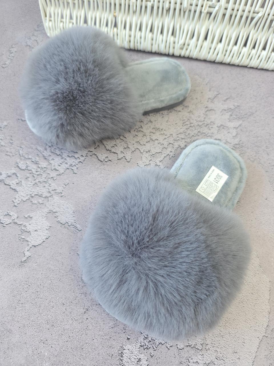 Дитячі домашні капці від 30 до 35 розмір кімнатні хутряні зимові  капчики для дівчинки садочка будинку, фото 1
