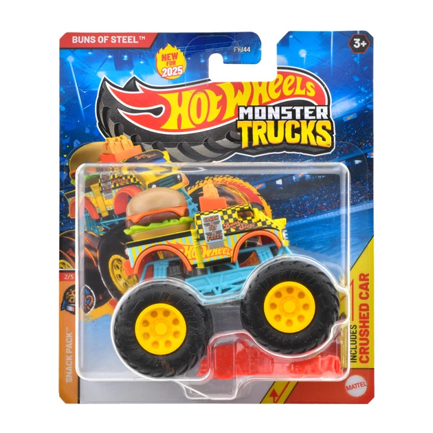 Машинка-позашляховик Hot Wheels Monster Trucks Buns of Steel FYJ44/JCD81, фото 1