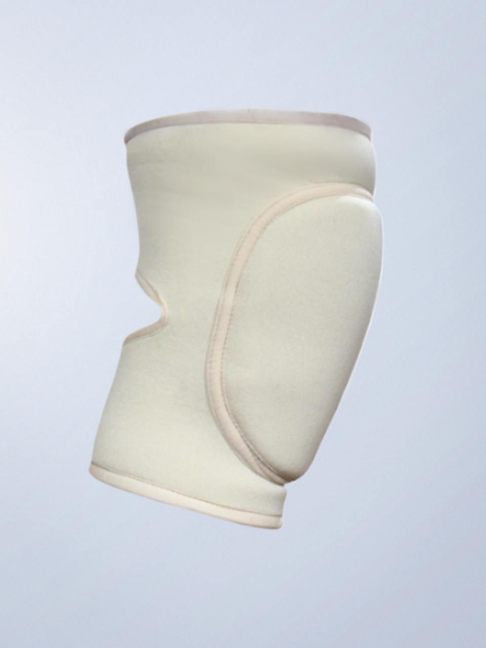 Наколінники для танців, наколінники неопренові бежеві, з вирізом, фото 1