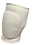 Наколінники для танців, наколінники неопренові бежеві, з вирізом, фото 2