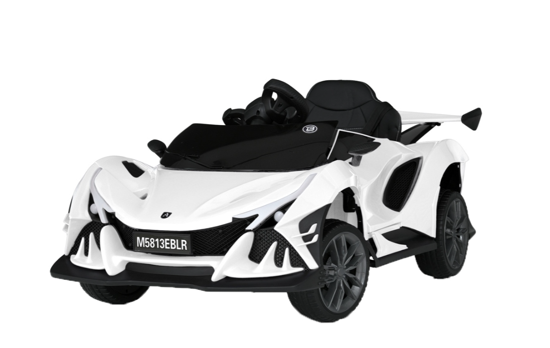 Дитячий електромобіль Lamborghini M 5813 EBLR-1 білий, фото 1