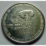 Екваторіальна Гвінея 1500 франків = 1 Африка 2005  Нікель-сталь, 7.32g, ø 26mm №2193, фото 2