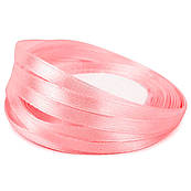 Стрічка атласна 0,7 см Рожева