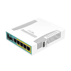 Маршрутизатор MIKROTIK hEX PoE (RB960PGS) 10/100/1000M