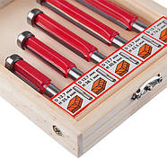 Набір фрез крайкових прямих, 5 шт. INTERTOOL HT-0076, фото 3