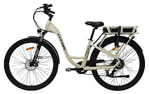 Велосипед с Е-комплектом 29" Voyager 2025 Рама-16" cream