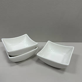 Набір соусників порцелянових 9х9х4.5 см 3 шт Stenson R22051