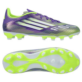 Дитячі бутси Adidas F50 League MG Junior JH7752, Фіолетовий, Розмір (EU) — 34 35.5