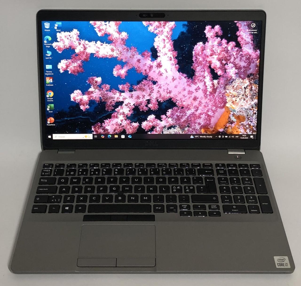 Б/в Ноутбук Б-клас Dell Precision 3550 15.6" 1920x1080| Core i7-10510U| 16 GB RAM| 512 GB SSD| Quadro P520 2GB