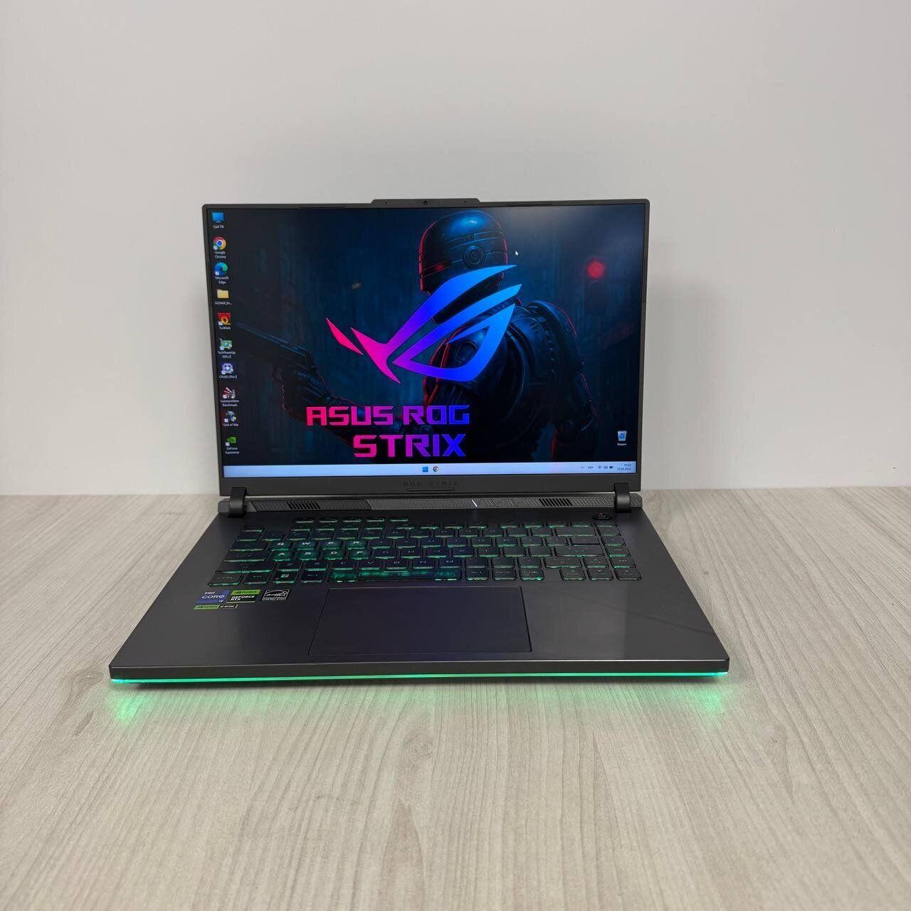 Б/в Ігровий ноутбук Asus ROG Strix G16 G614JIR 16" 2560x1600| i9-14900HX| 16GB RAM| 1000GB SSD NVMe| RTX 4070 8GB