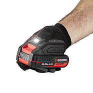 Адаптор для акумулятора Li-ion 20 В, USB 2A, LED ліхтар INTERTOOL WT-9300, фото 7