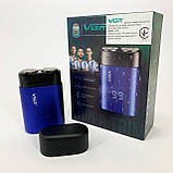 Електрична бритва для догляду за бородою, Електробритва для чоловіків, Бритва портативна акумуляторна LZ-78, фото 6