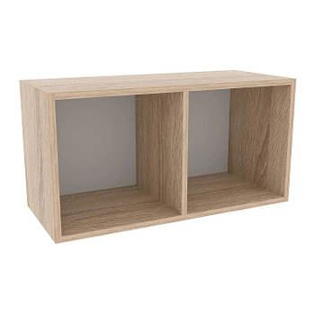 Полиця Континент Ketrin К-15 700х300х360 мм Дуб сонома