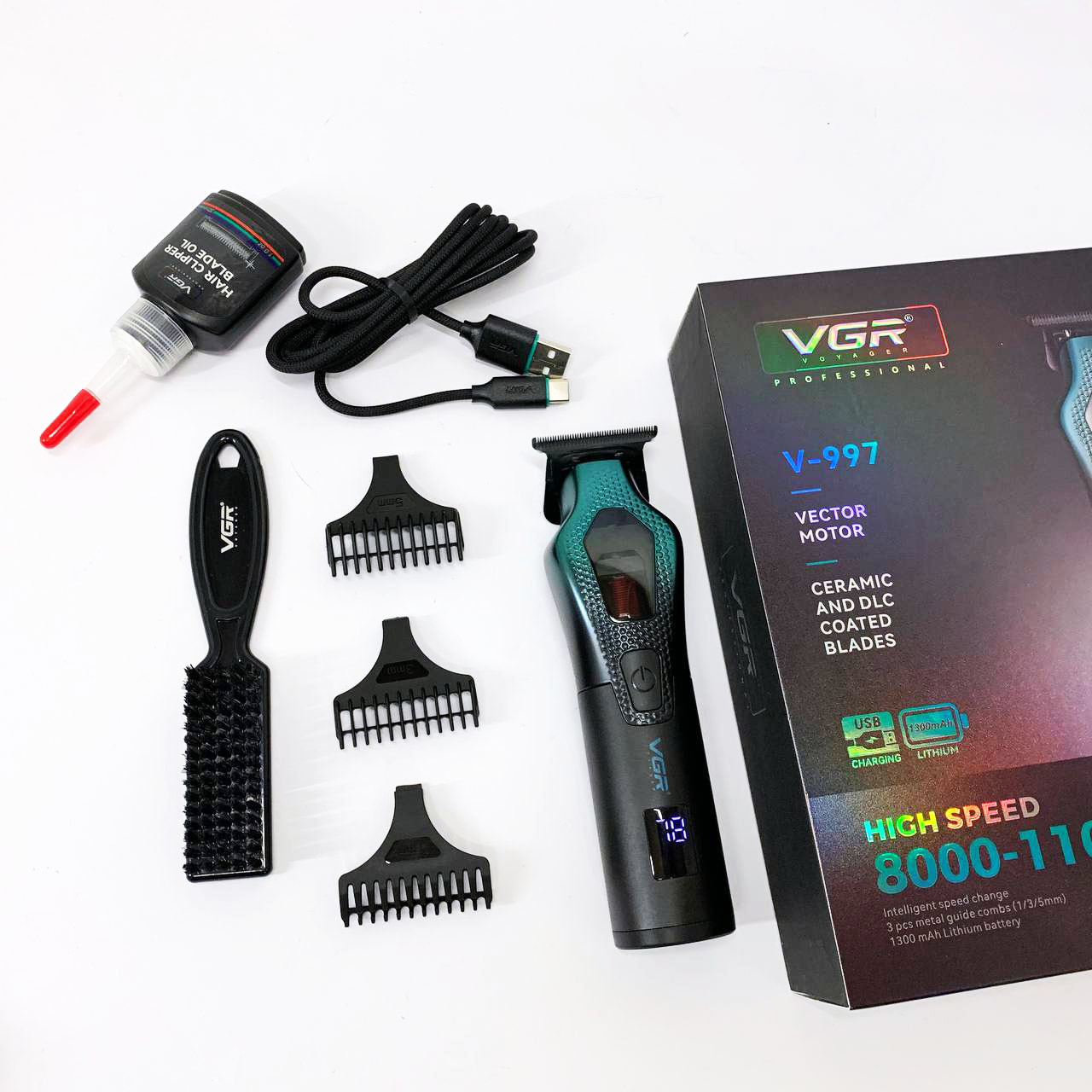 Машинка для стрижки волосся для професіоналів Машина стрижки в домашніх умовах JU-22