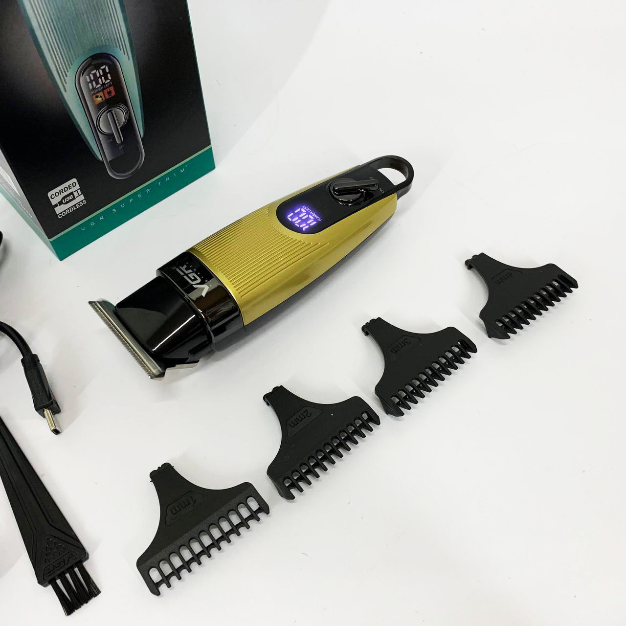 Набір машинок для стрижки, Бездротовий тример для стрижки волосся Машинка чоловіча ES-34