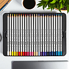 Набір кольорових олівців у металевій коробці 50 кольорів MARCO 7100/50TN Упаковка 50 шт., фото 3