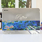 Набір кольорових олівців у металевій коробці 50 кольорів MARCO 7100/50TN Упаковка 50 шт., фото 5