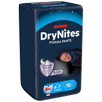 Популярний! Підгузки Huggies DryNites для хлопчиків 4-7 років 10 шт (5029053527574) - Краща якість тільки на Nukleon.com.ua