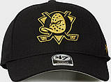 Кепка MVP 47 Brand ANAHEIM DUCKS METALLIC SNAP чорний Унісекс One Size, фото 3