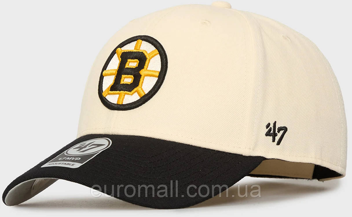 Кепка MVP 47 Brand BOSTON BRUINS TWO TONE бежевий Унісекс One Size, фото 1