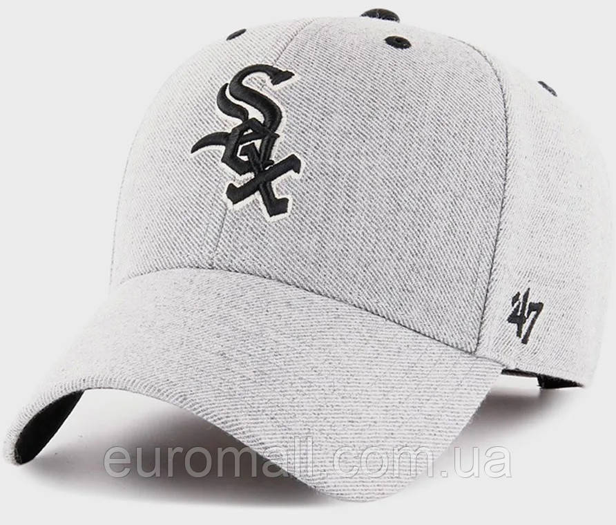 Кепка MVP 47 Brand CHICAGO WHITE SOX STORM CLOUD сірий Унісекс One Size, фото 1