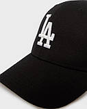 Кепка MVP 47 Brand LOS ANGELES DODGERS чорний Унісекс One Size, фото 4