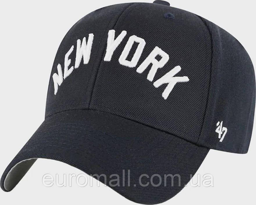 Кепка MVP 47 Brand NEW YORK YANKEES SCRIPT темно-синій Унісекс One Size, фото 1