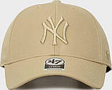 Кепка MVP 47 Brand NEW YORK YANKEES бежевий Унісекс One Size, фото 3