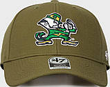 Кепка MVP 47 Brand NOTRE DAME FIGHTING IRISH зелений Унісекс One Size, фото 3