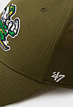Кепка MVP 47 Brand NOTRE DAME FIGHTING IRISH зелений Унісекс One Size, фото 4