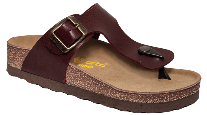 Сандалії ортопедичні 20-0192 р-р. 30-35 Бордо 12x29 см — розмір 31, фото 1