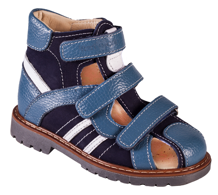 Сандалії ортопедичні для хлопчика 06-147 р-р. 21-30 17x24 см — розмір 22 25, фото 1