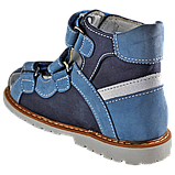 Сандалії ортопедичні для хлопчика 06-147 р-р. 21-30 17x24 см — розмір 22 25, фото 7