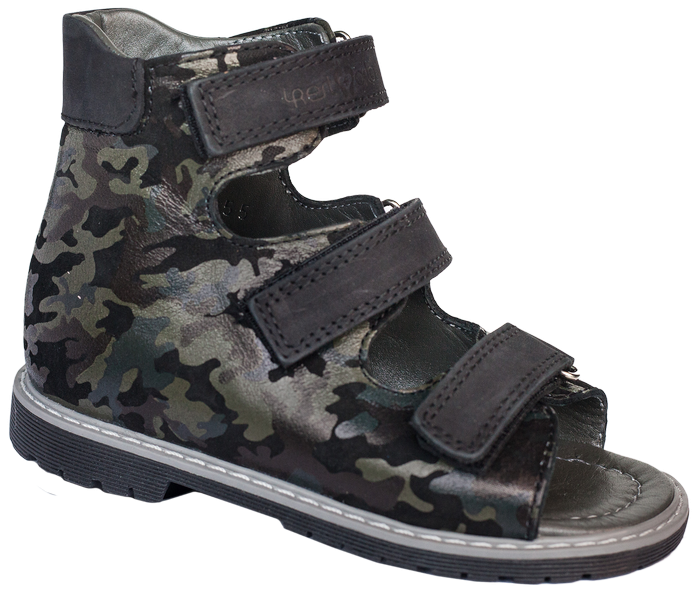 Ортопедичні сандалії для хлопчиків 06-255 р-р. 21-30 17x24 см — розмір 21, фото 1