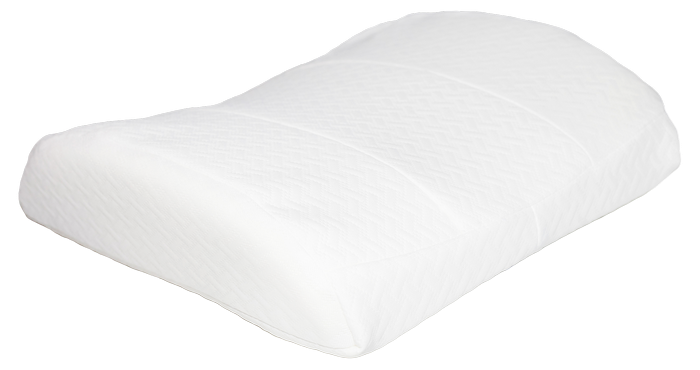 Ортопедична подушка для сну на спині з ефектом пам'яті 37x37 см, фото 1