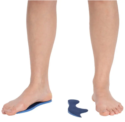 Медична та латеральна силіконова устілка клинуватий 2 шт. на клейкій основі W711 11x30 см — розмір S, фото 1