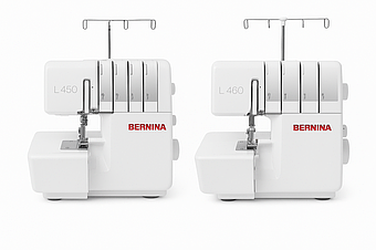 Оверлоки Bernina L450 та Bernina L460 - високоякісні оверлоки від компанії Bernina.