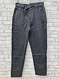 Чоловічі штани МОМ сірого кольору, фото 3