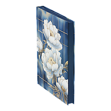 Щоденник BuroMax PEONY BM.20170-14 А-5 блакитний, фото 3