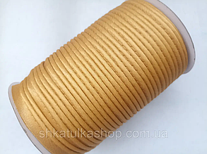 Кант для шиття атлас, золото