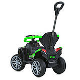Дитячий електричний квадроцикл Bambi Racer M 6126EBLR-5 (екошкіра, EVA, MP3, USB, Bluetooth), фото 4