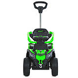 Дитячий електричний квадроцикл Bambi Racer M 6126EBLR-5 (екошкіра, EVA, MP3, USB, Bluetooth), фото 5